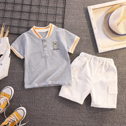 Super Versatile Little Boy Two Piece Set